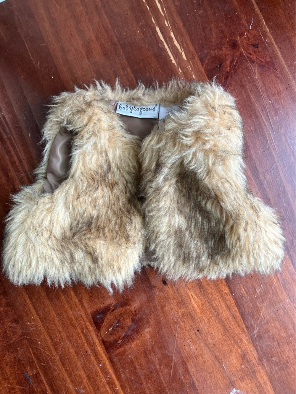 5 for $5 - Fur Vest, 0-3m